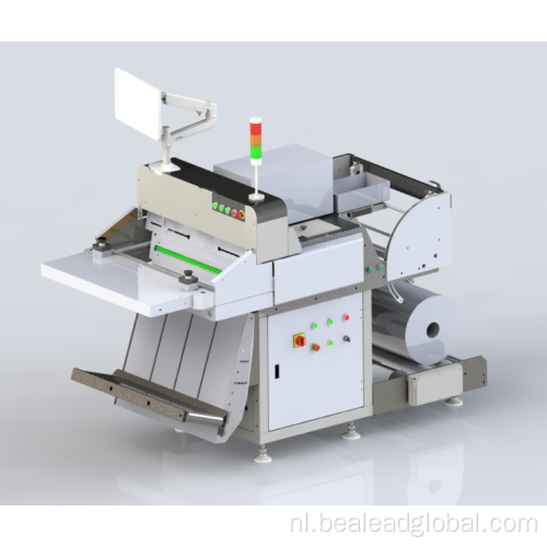 Automatische kleding printen en verpakken Machine